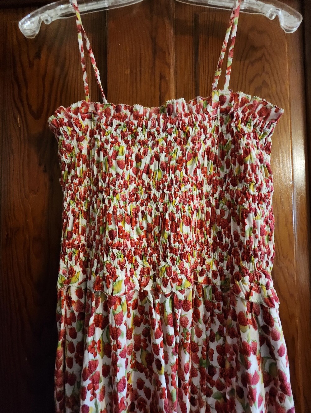 J Crew Strawberry Print Sundress - Picture 3 of 5